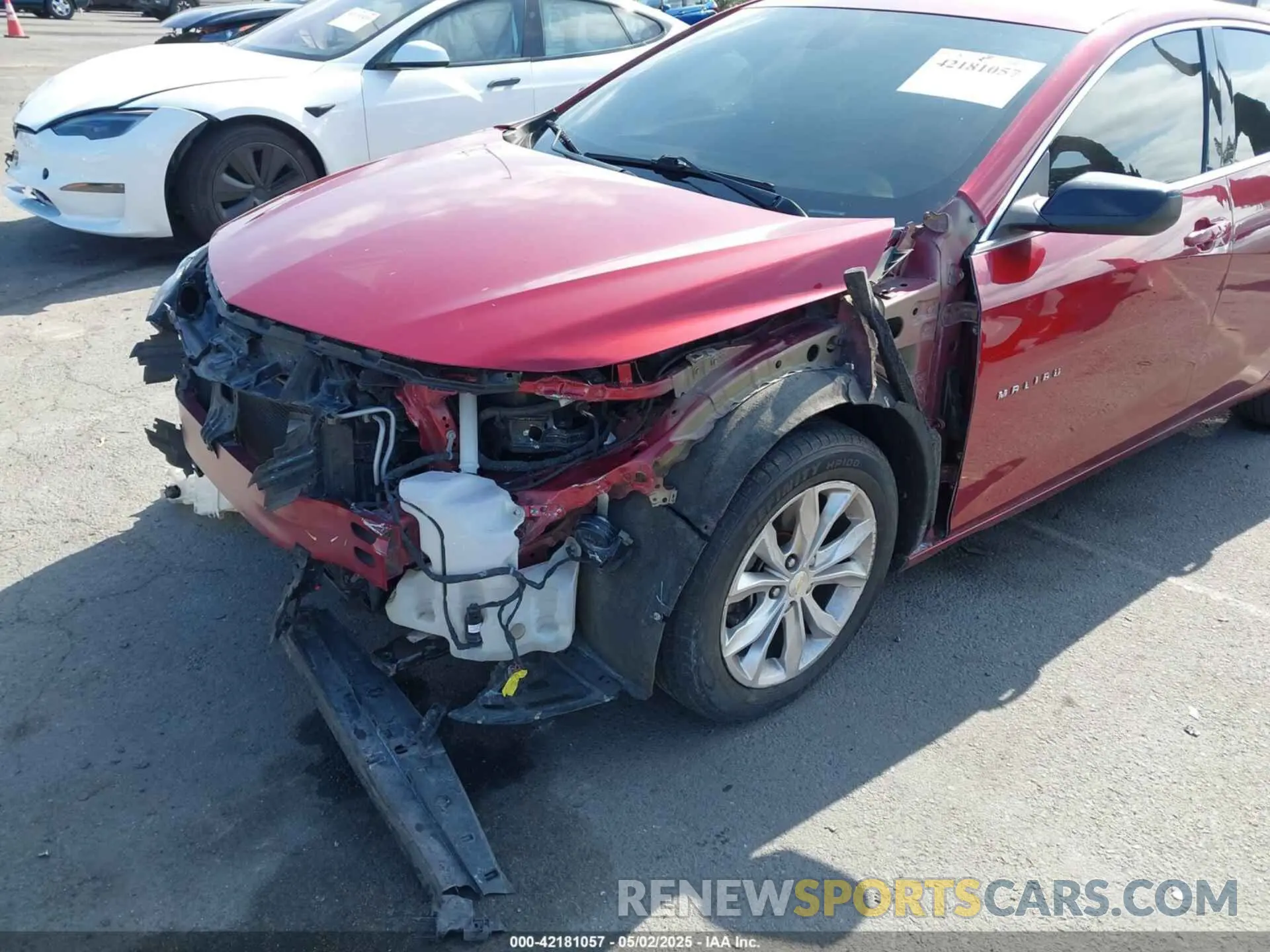 6 Фотография поврежденного автомобиля 1G1ZD5ST2KF134016 CHEVROLET MALIBU 2019