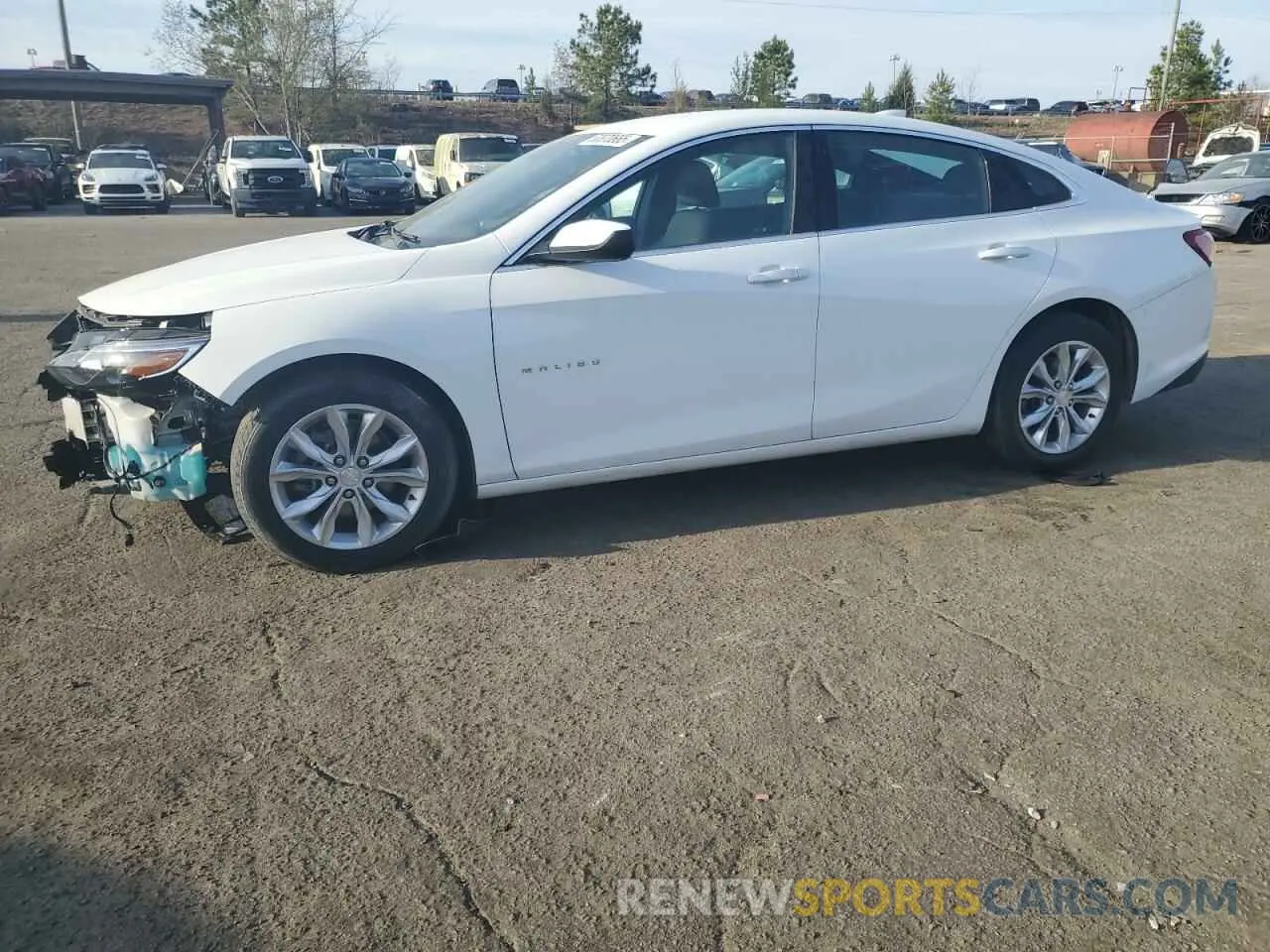 1 Photograph of a damaged car 1G1ZD5ST2KF135750 CHEVROLET MALIBU 2019