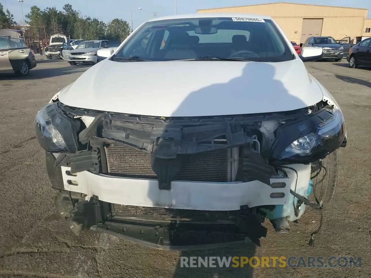 5 Photograph of a damaged car 1G1ZD5ST2KF135750 CHEVROLET MALIBU 2019