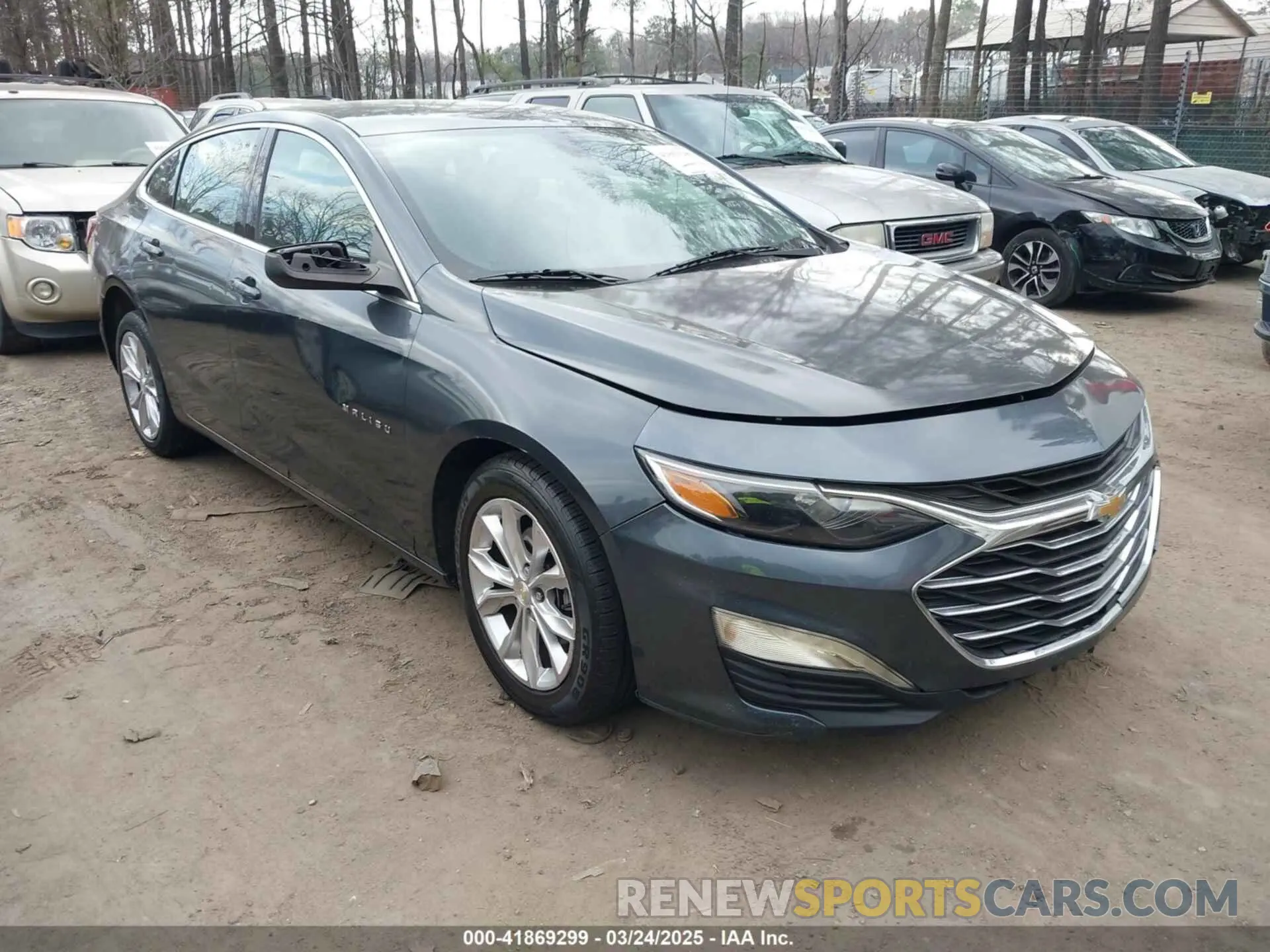 1 Photograph of a damaged car 1G1ZD5ST2KF139040 CHEVROLET MALIBU 2019