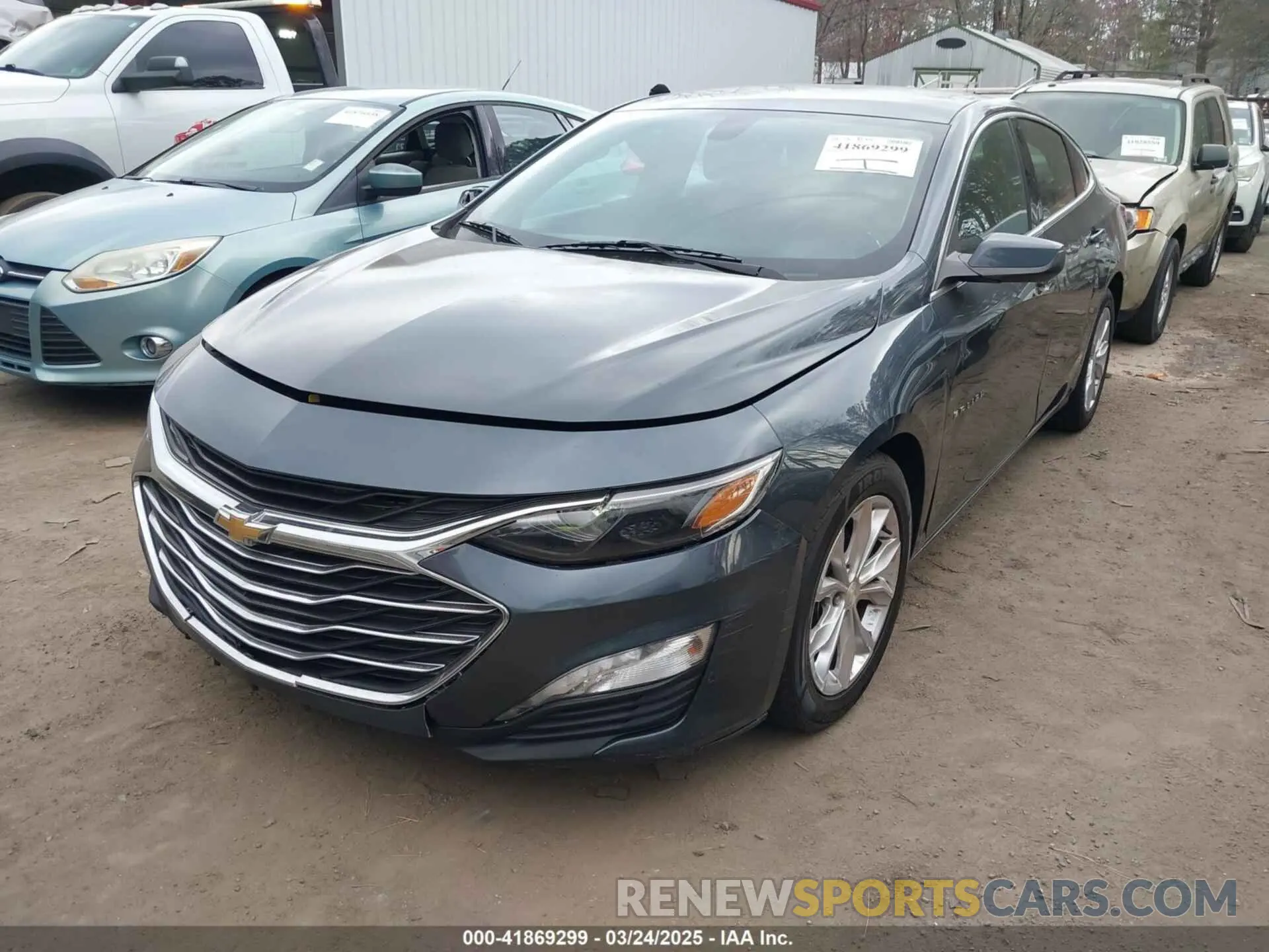 2 Photograph of a damaged car 1G1ZD5ST2KF139040 CHEVROLET MALIBU 2019