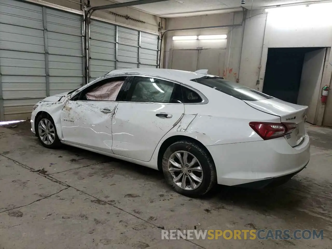 2 Photograph of a damaged car 1G1ZD5ST2KF163077 CHEVROLET MALIBU 2019