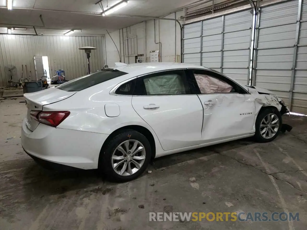 3 Photograph of a damaged car 1G1ZD5ST2KF163077 CHEVROLET MALIBU 2019