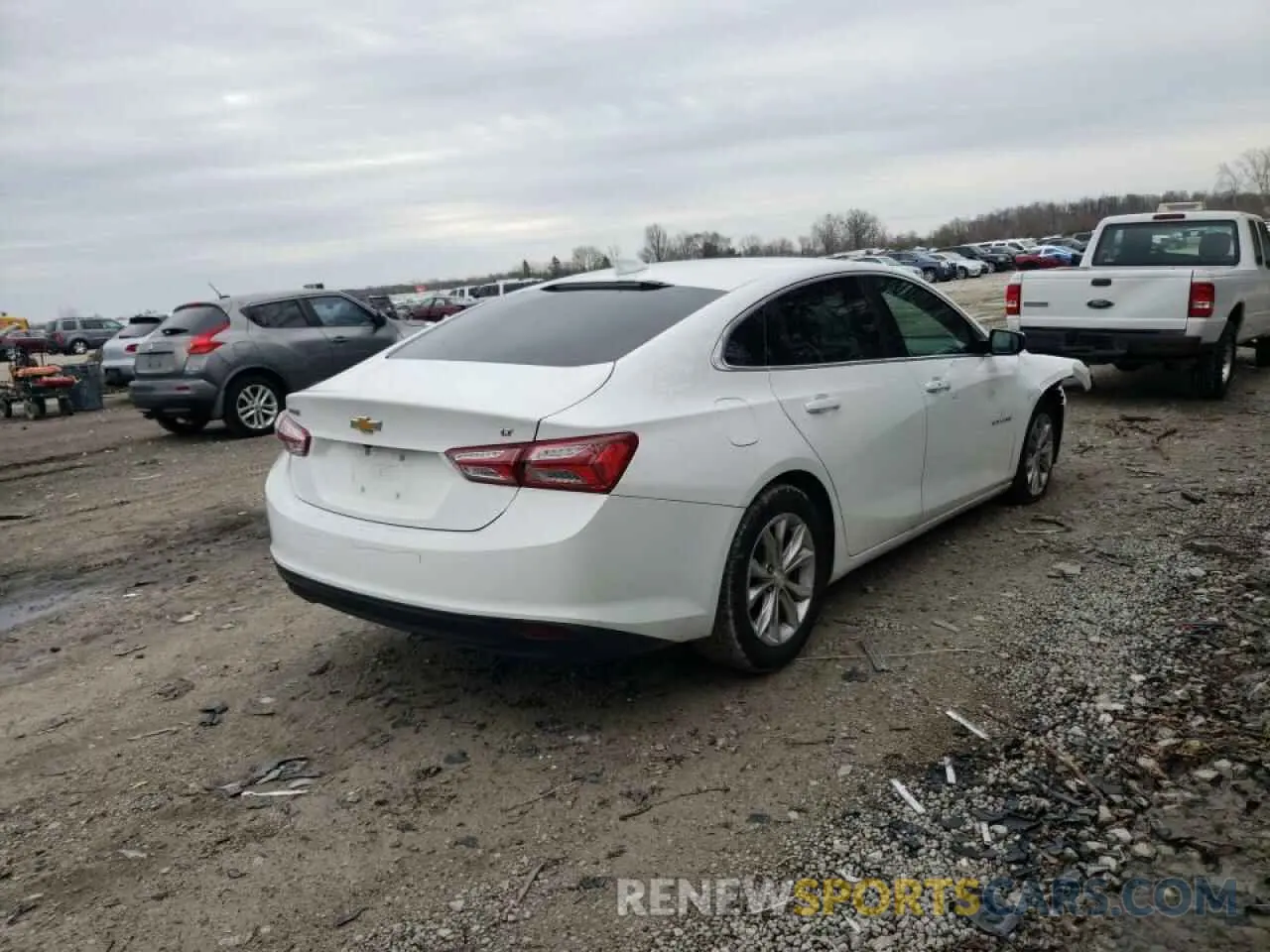 3 Photograph of a damaged car 1G1ZD5ST2KF169624 CHEVROLET MALIBU 2019