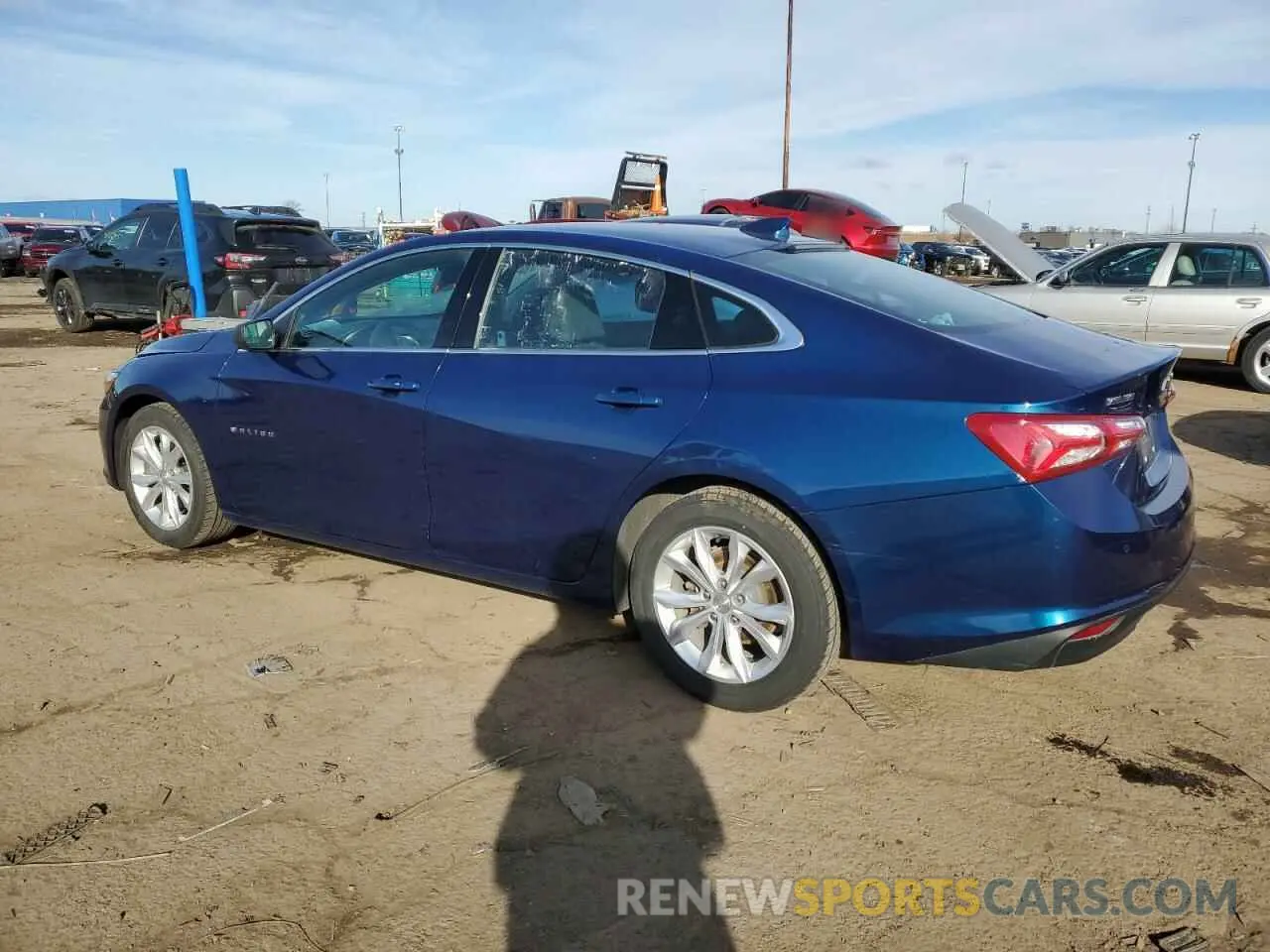 2 Photograph of a damaged car 1G1ZD5ST2KF190327 CHEVROLET MALIBU 2019