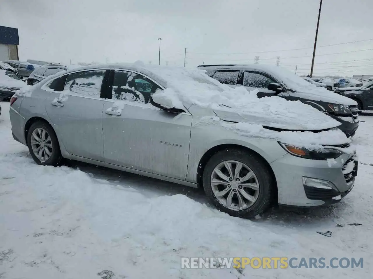 4 Фотография поврежденного автомобиля 1G1ZD5ST2KF207305 CHEVROLET MALIBU 2019