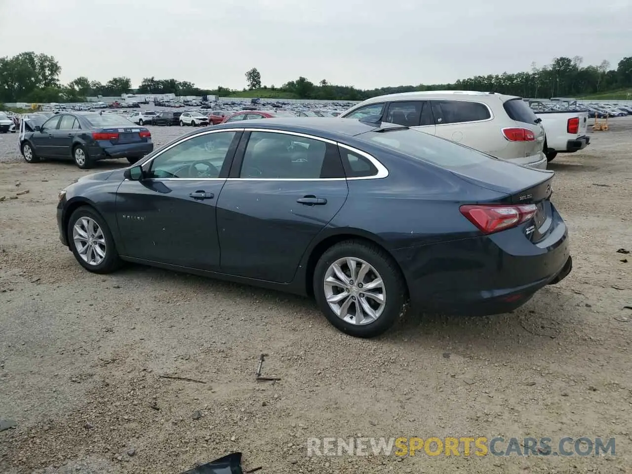 2 Photograph of a damaged car 1G1ZD5ST2KF228221 CHEVROLET MALIBU 2019