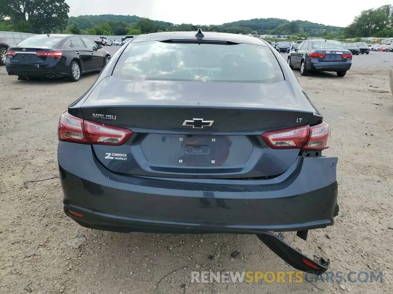 6 Photograph of a damaged car 1G1ZD5ST2KF228221 CHEVROLET MALIBU 2019