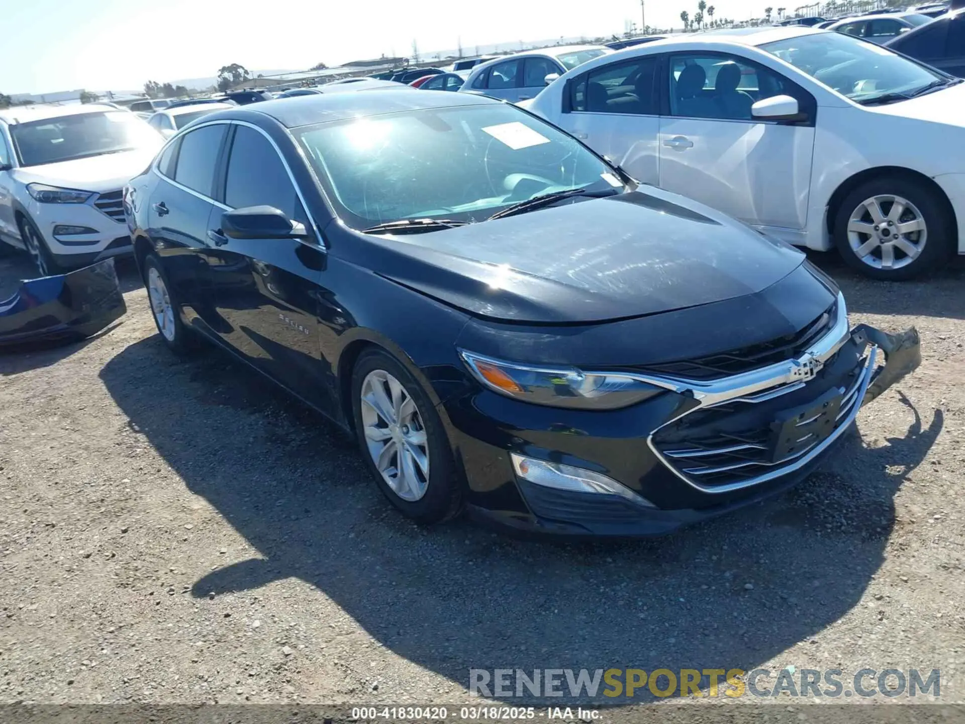 1 Фотография поврежденного автомобиля 1G1ZD5ST3KF114616 CHEVROLET MALIBU 2019