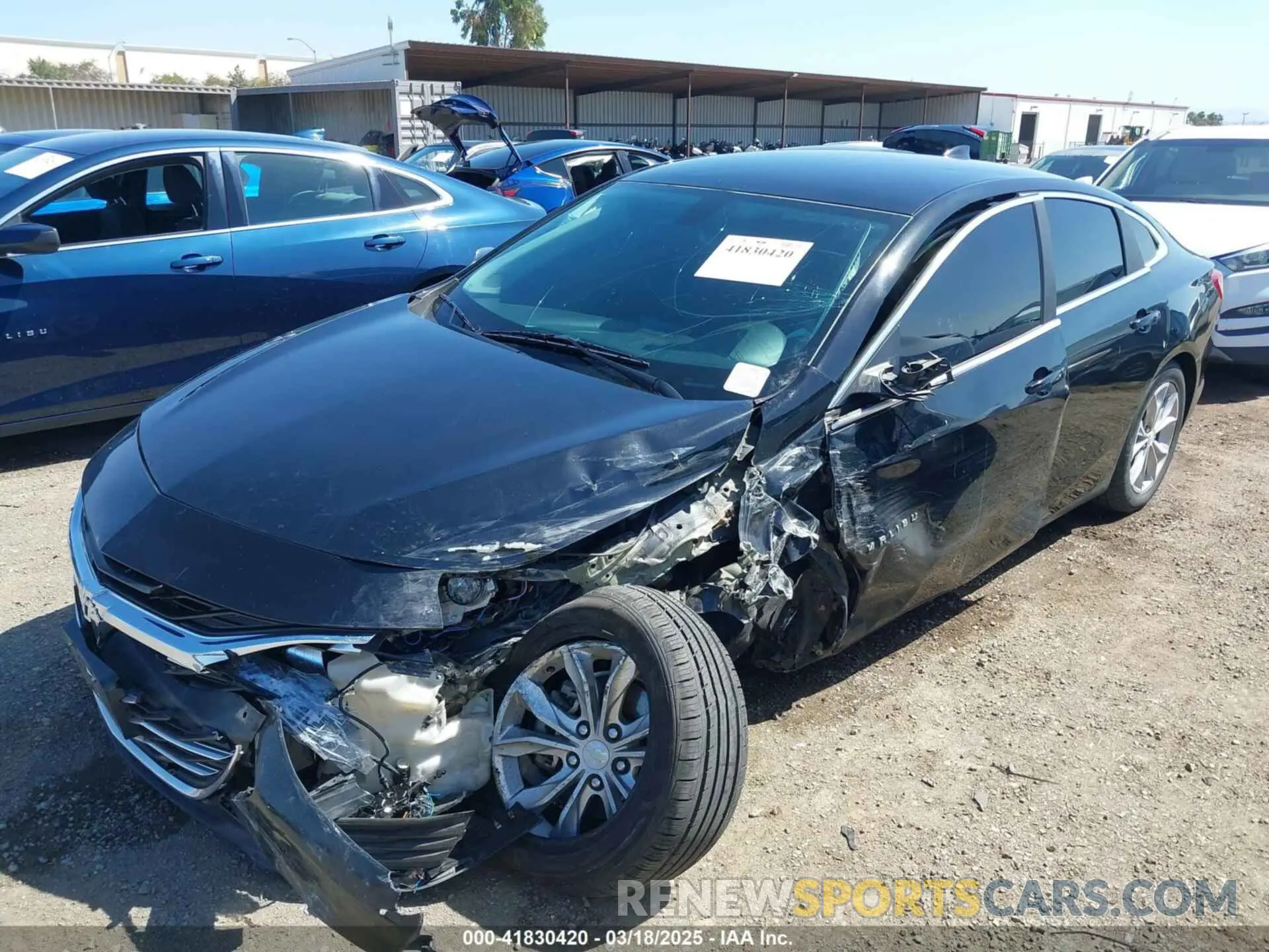 6 Фотография поврежденного автомобиля 1G1ZD5ST3KF114616 CHEVROLET MALIBU 2019