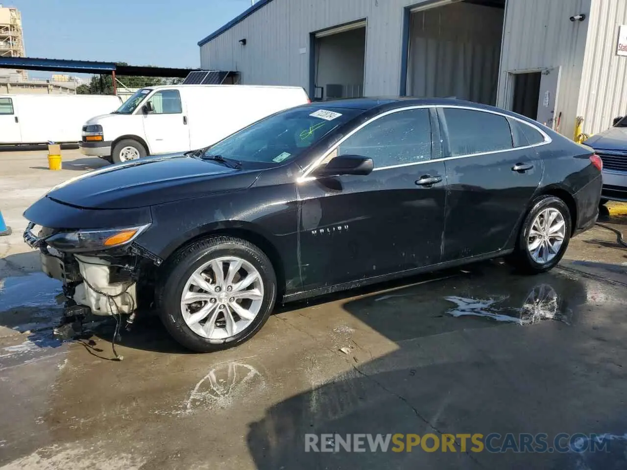 1 Photograph of a damaged car 1G1ZD5ST3KF159927 CHEVROLET MALIBU 2019