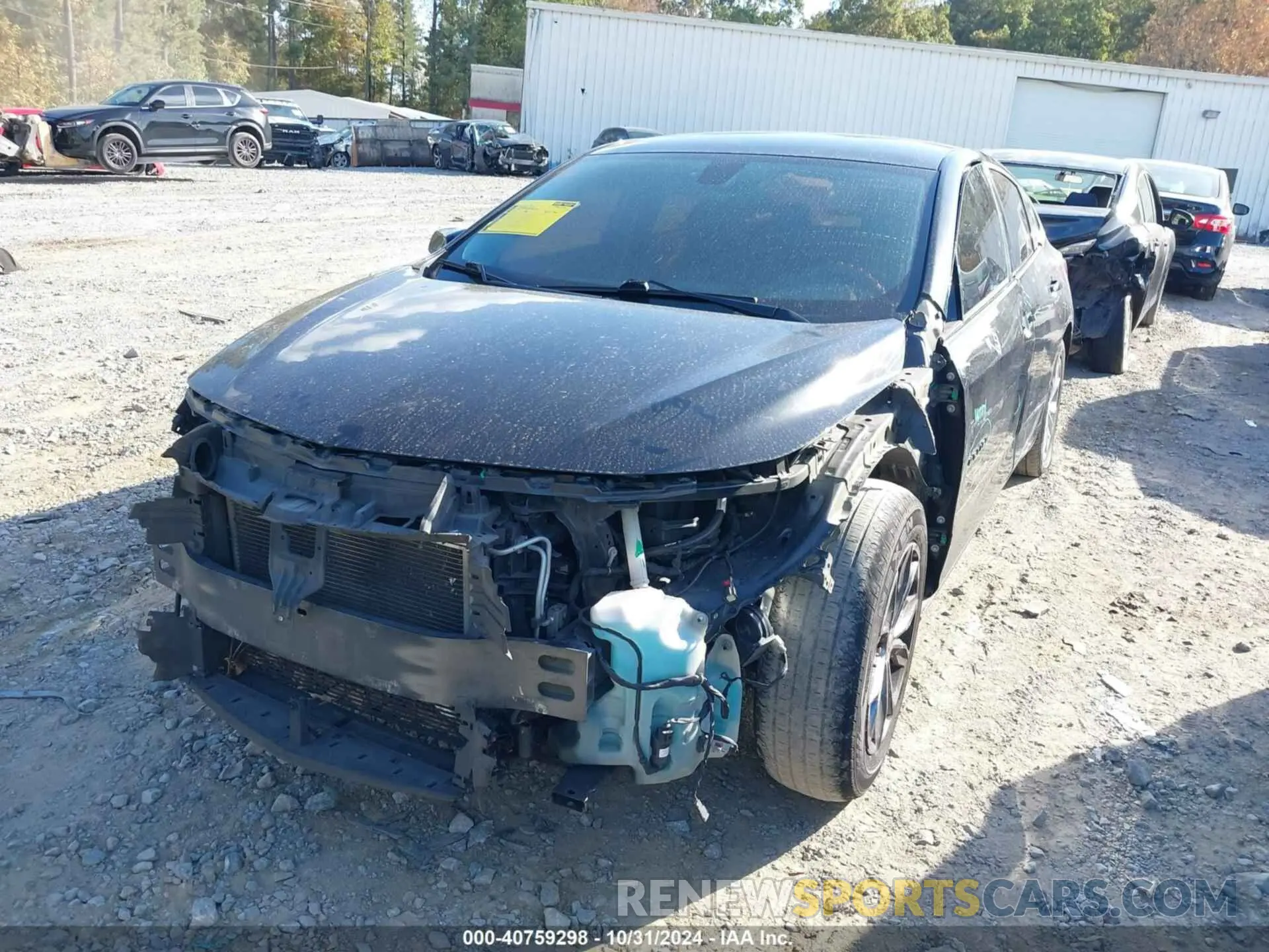 6 Photograph of a damaged car 1G1ZD5ST3KF163489 CHEVROLET MALIBU 2019