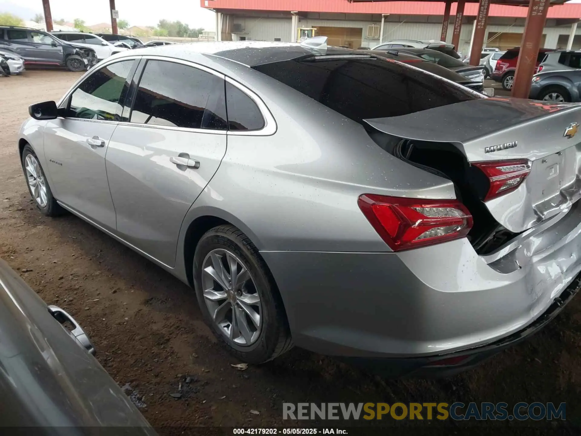 3 Фотография поврежденного автомобиля 1G1ZD5ST3KF164612 CHEVROLET MALIBU 2019