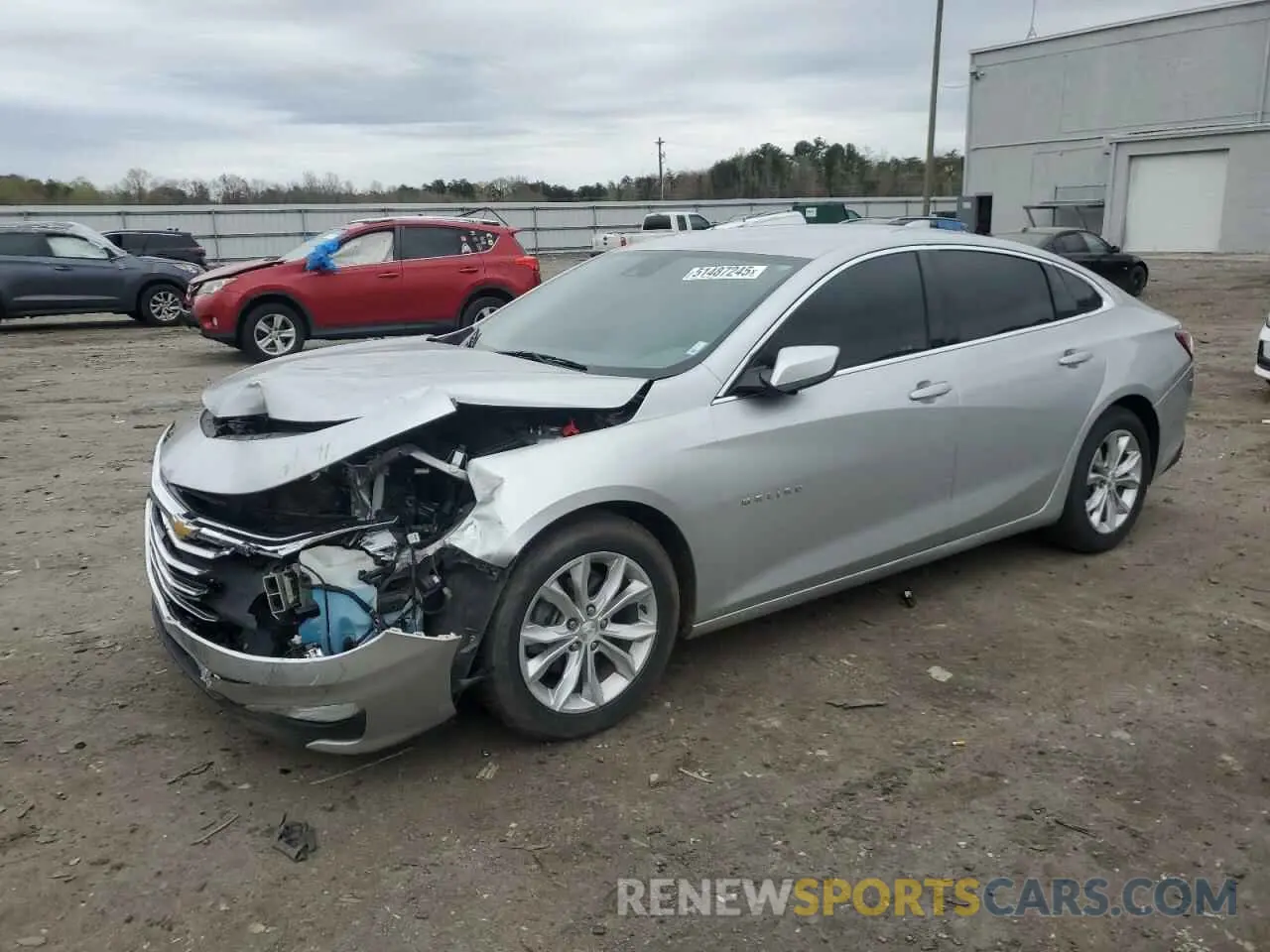 1 Фотография поврежденного автомобиля 1G1ZD5ST3KF169860 CHEVROLET MALIBU 2019