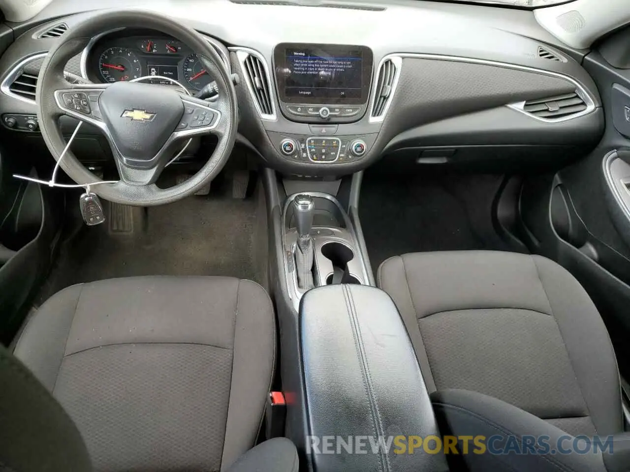 8 Photograph of a damaged car 1G1ZD5ST3KF176713 CHEVROLET MALIBU 2019