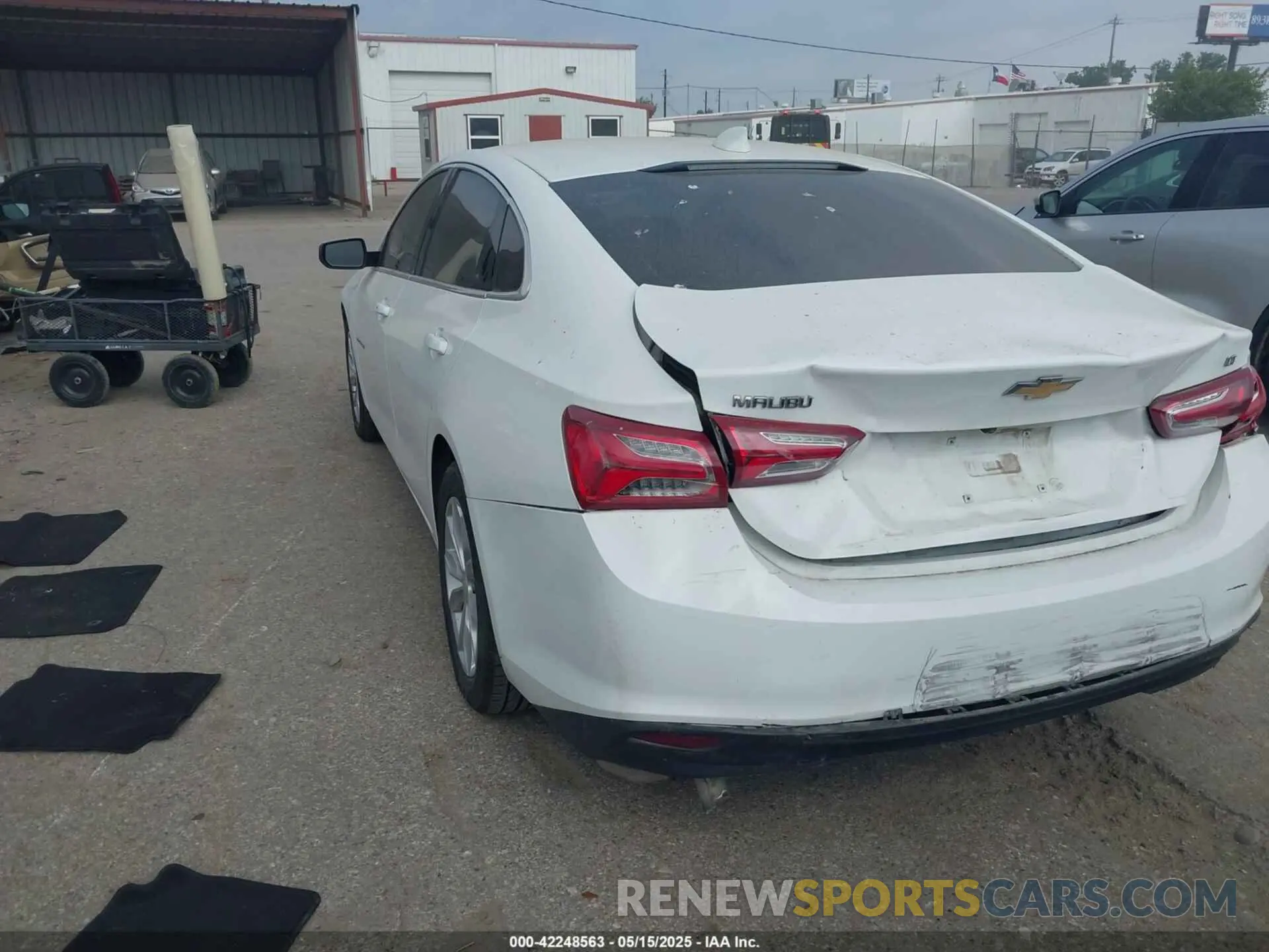 3 Photograph of a damaged car 1G1ZD5ST3KF200993 CHEVROLET MALIBU 2019