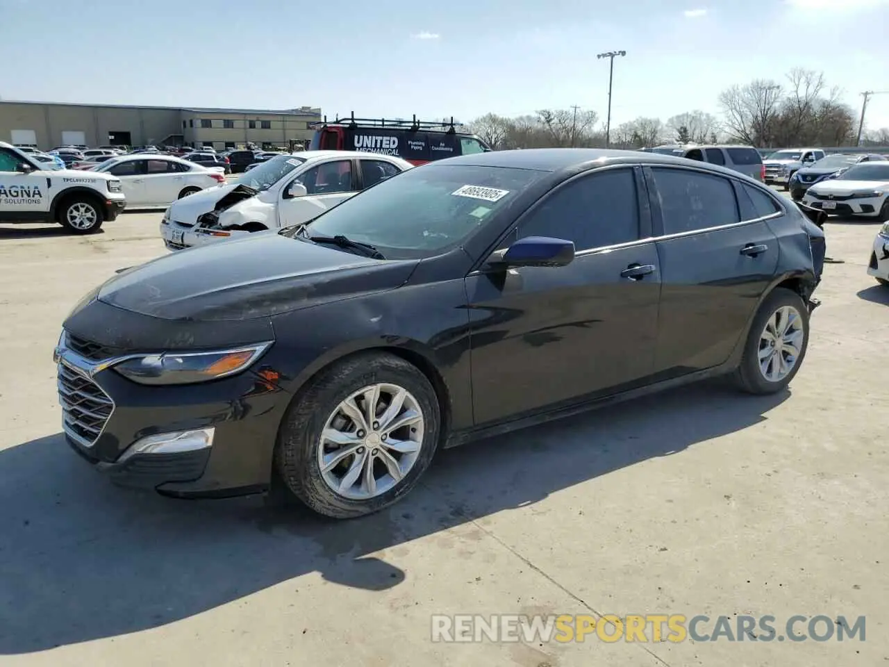 1 Фотография поврежденного автомобиля 1G1ZD5ST4KF133465 CHEVROLET MALIBU 2019