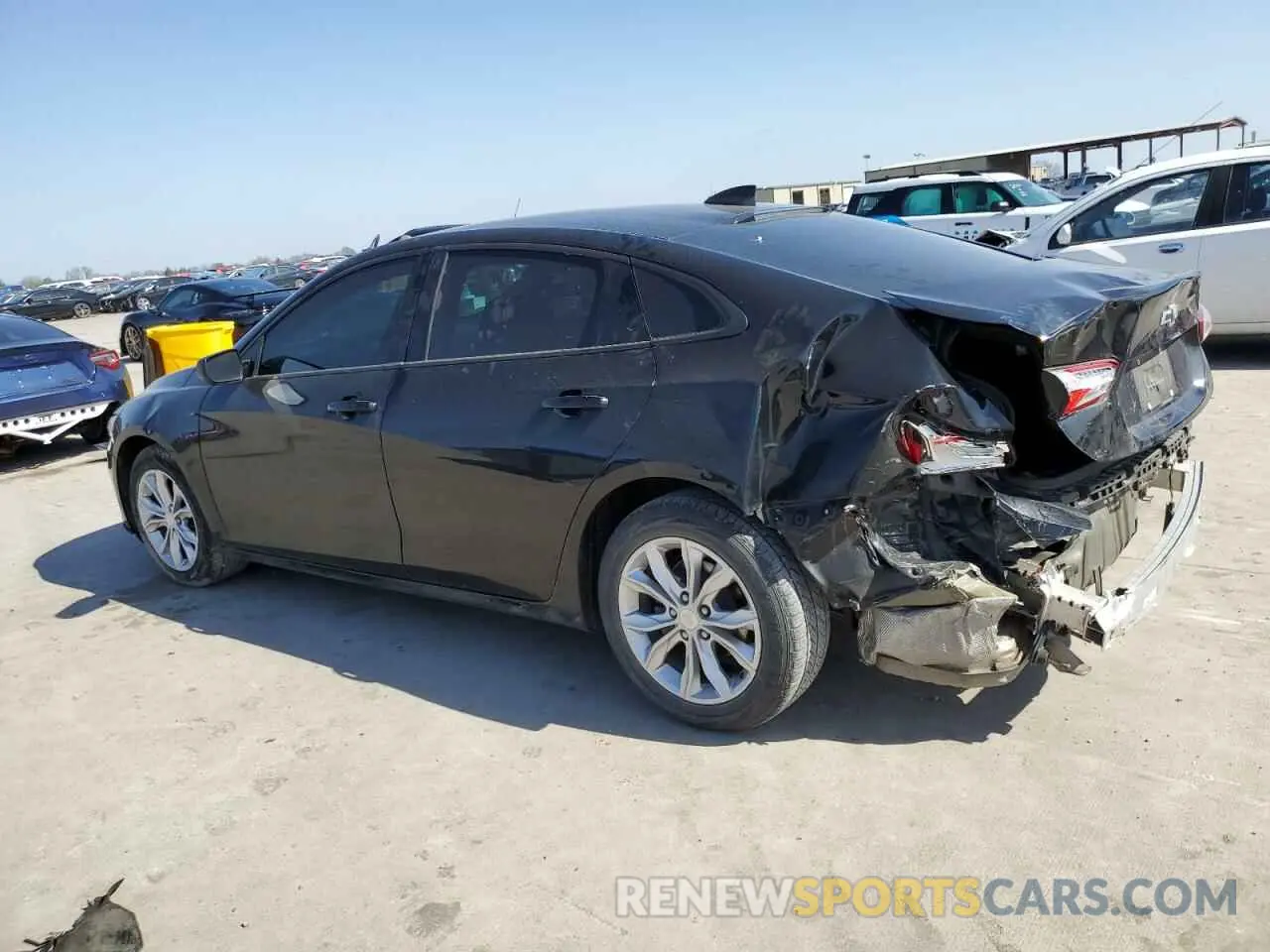 2 Фотография поврежденного автомобиля 1G1ZD5ST4KF133465 CHEVROLET MALIBU 2019