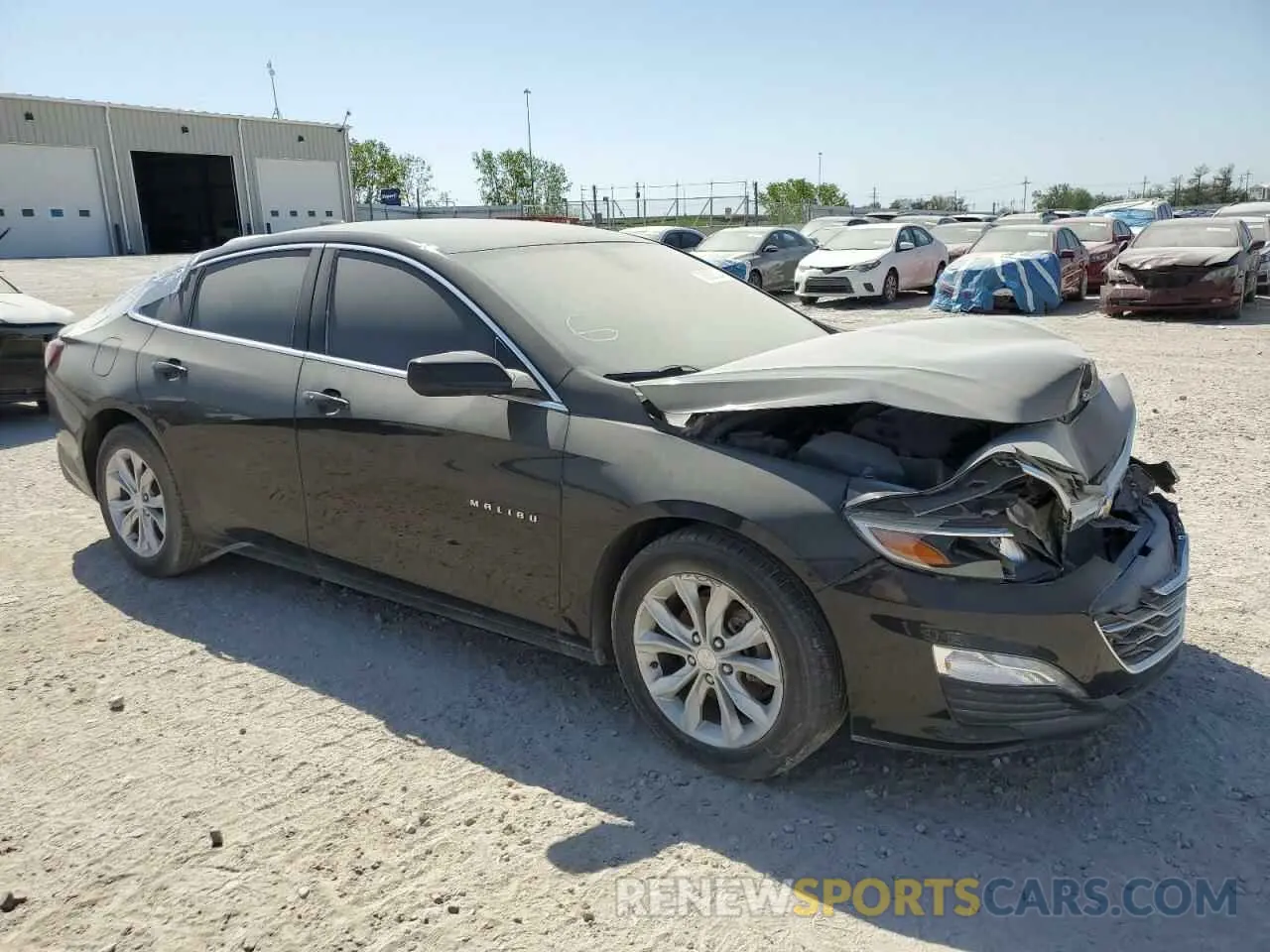 4 Фотография поврежденного автомобиля 1G1ZD5ST4KF174761 CHEVROLET MALIBU 2019