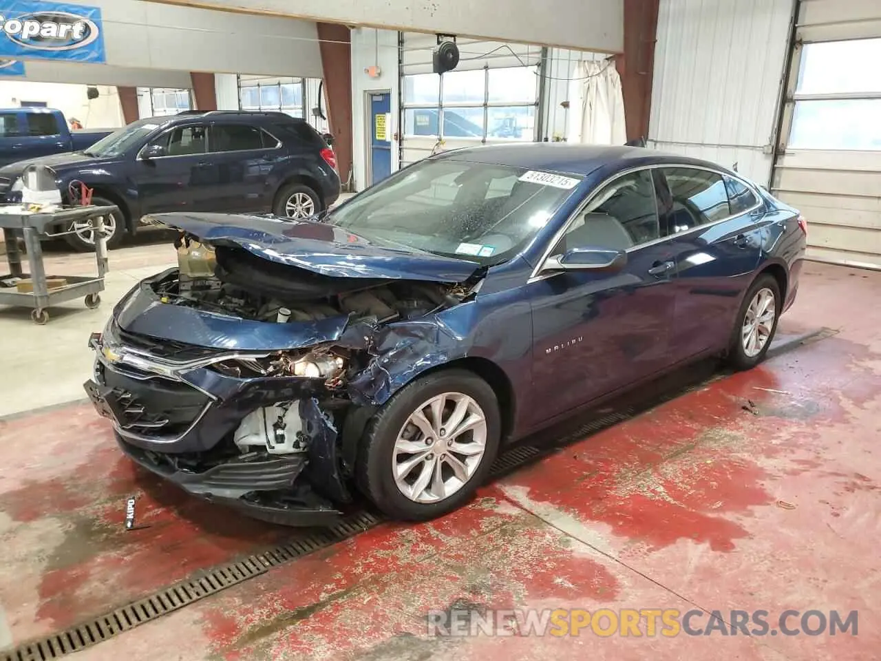 1 Фотография поврежденного автомобиля 1G1ZD5ST4KF188000 CHEVROLET MALIBU 2019