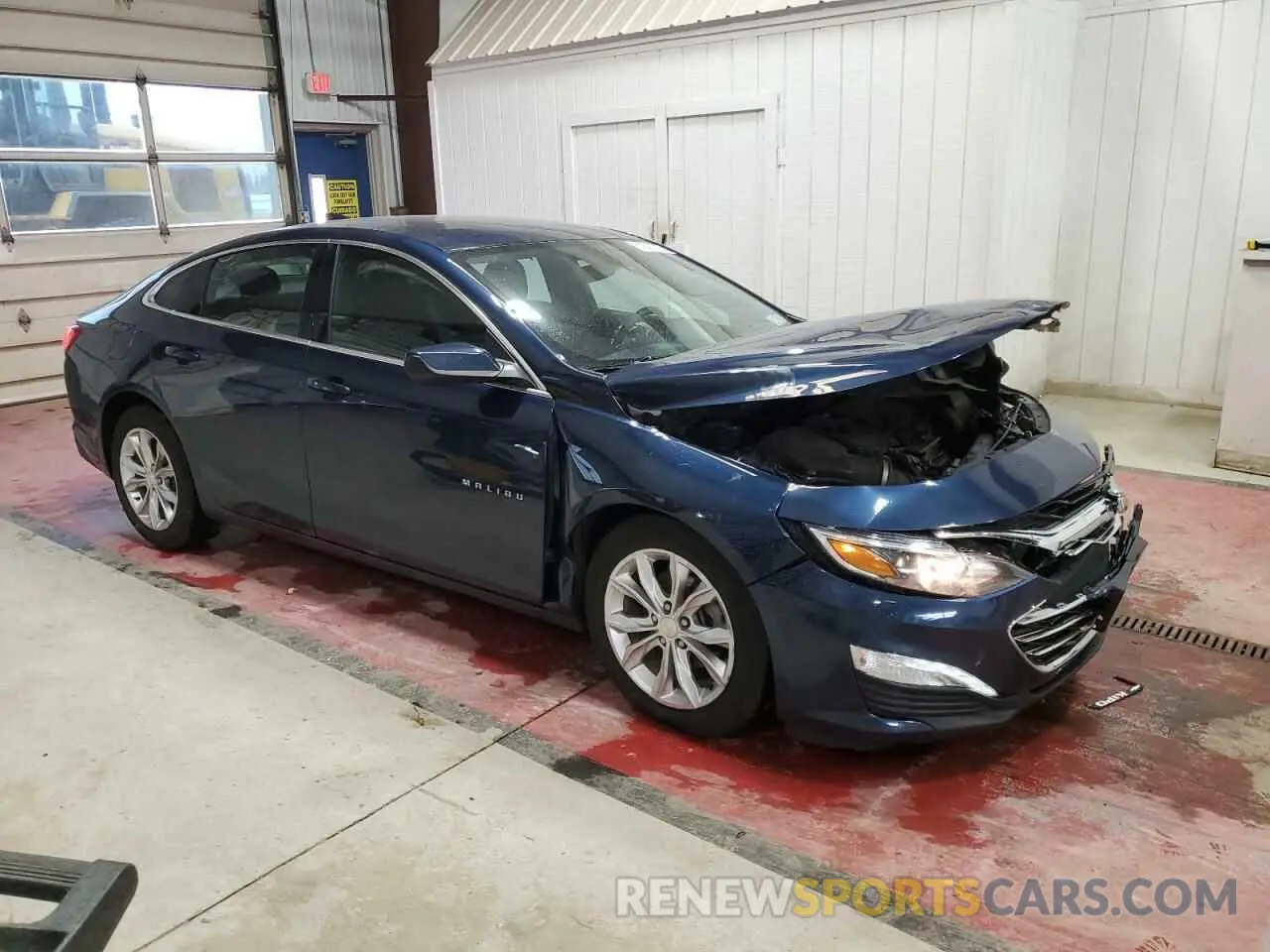 4 Фотография поврежденного автомобиля 1G1ZD5ST4KF188000 CHEVROLET MALIBU 2019
