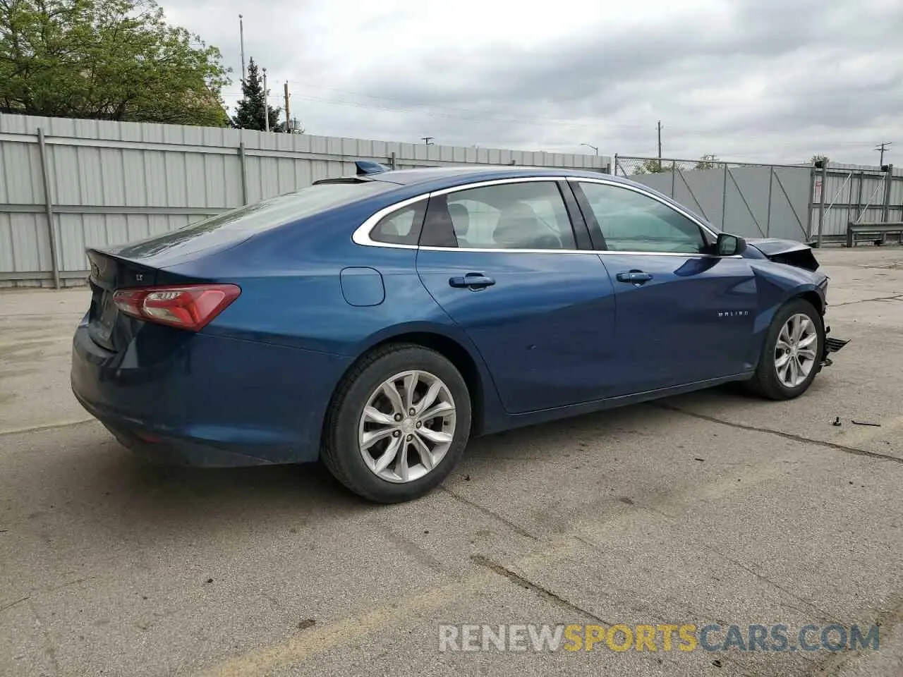 3 Photograph of a damaged car 1G1ZD5ST4KF189521 CHEVROLET MALIBU 2019