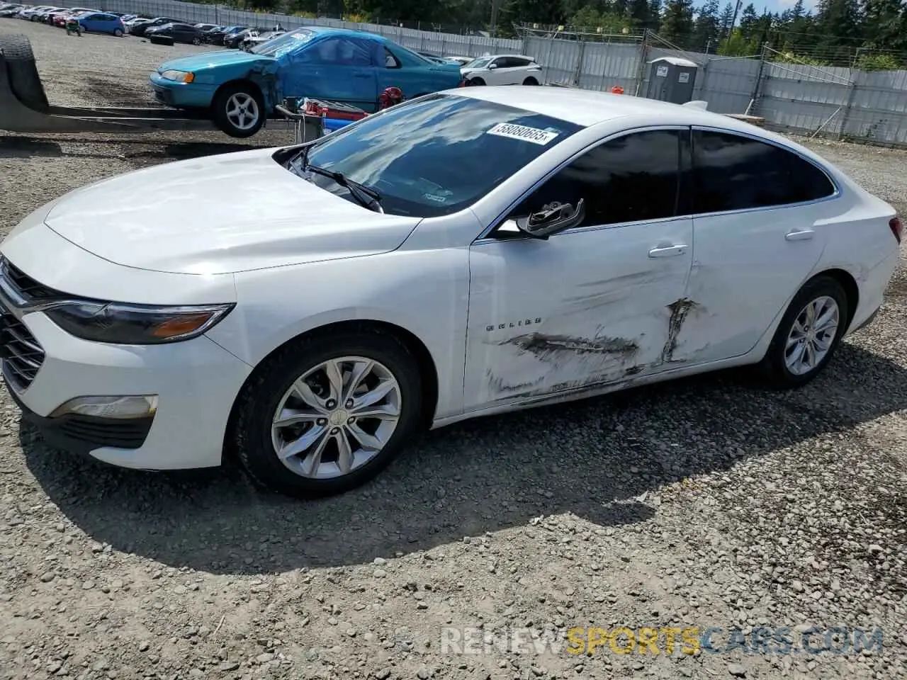 1 Фотография поврежденного автомобиля 1G1ZD5ST5KF107988 CHEVROLET MALIBU 2019