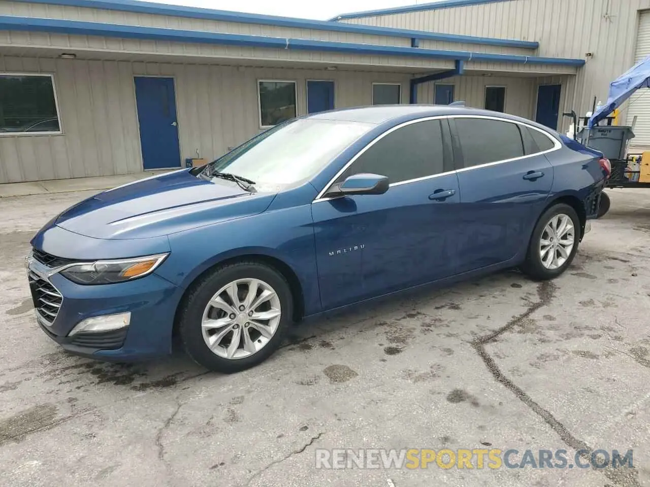 1 Photograph of a damaged car 1G1ZD5ST5KF128937 CHEVROLET MALIBU 2019