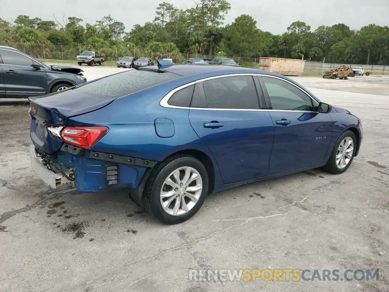 3 Photograph of a damaged car 1G1ZD5ST5KF128937 CHEVROLET MALIBU 2019