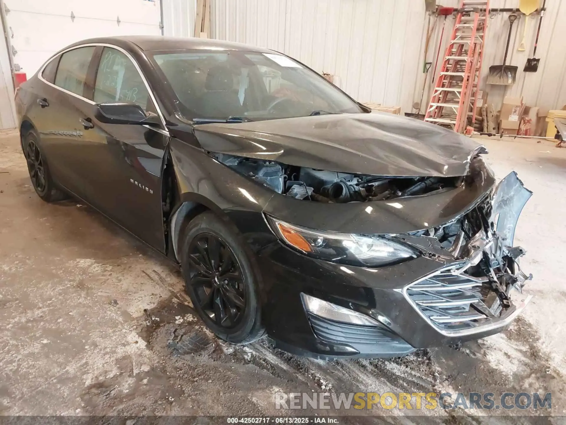 1 Photograph of a damaged car 1G1ZD5ST5KF225913 CHEVROLET MALIBU 2019