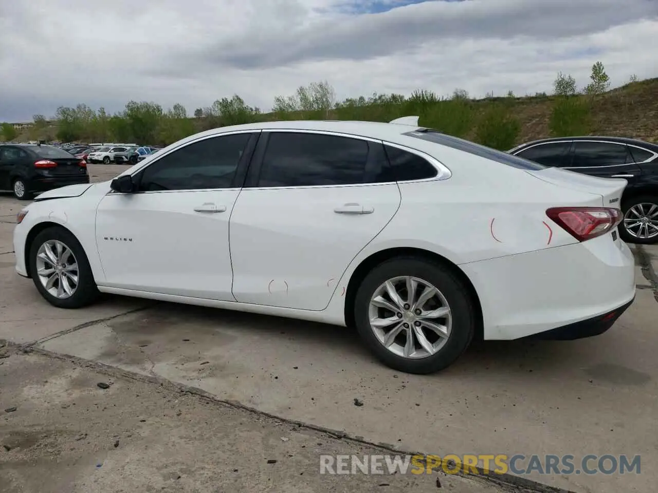2 Фотография поврежденного автомобиля 1G1ZD5ST6KF133905 CHEVROLET MALIBU 2019