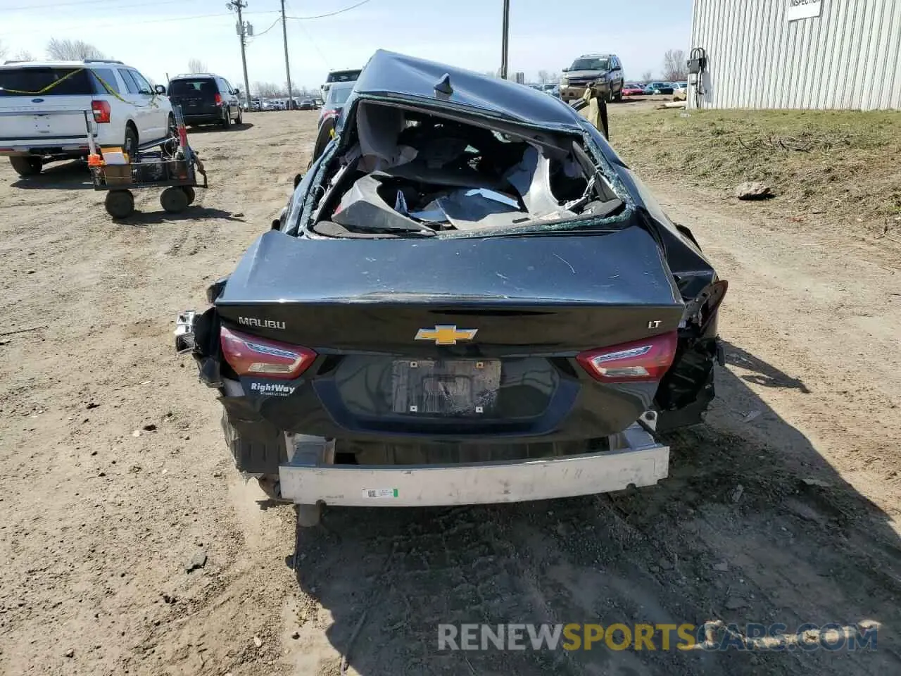 6 Photograph of a damaged car 1G1ZD5ST6KF158433 CHEVROLET MALIBU 2019