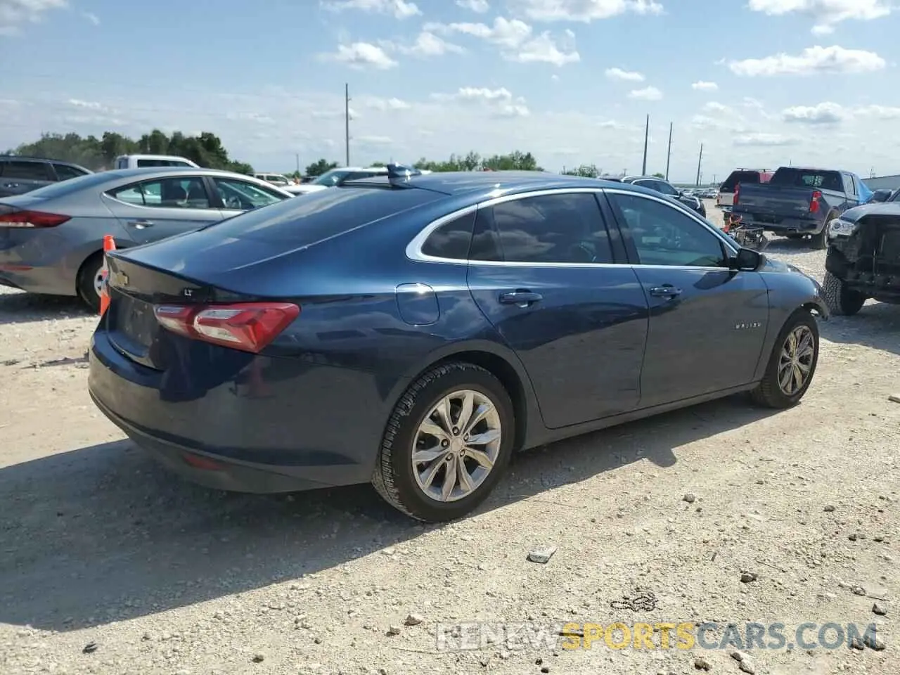 3 Фотография поврежденного автомобиля 1G1ZD5ST6KF198348 CHEVROLET MALIBU 2019