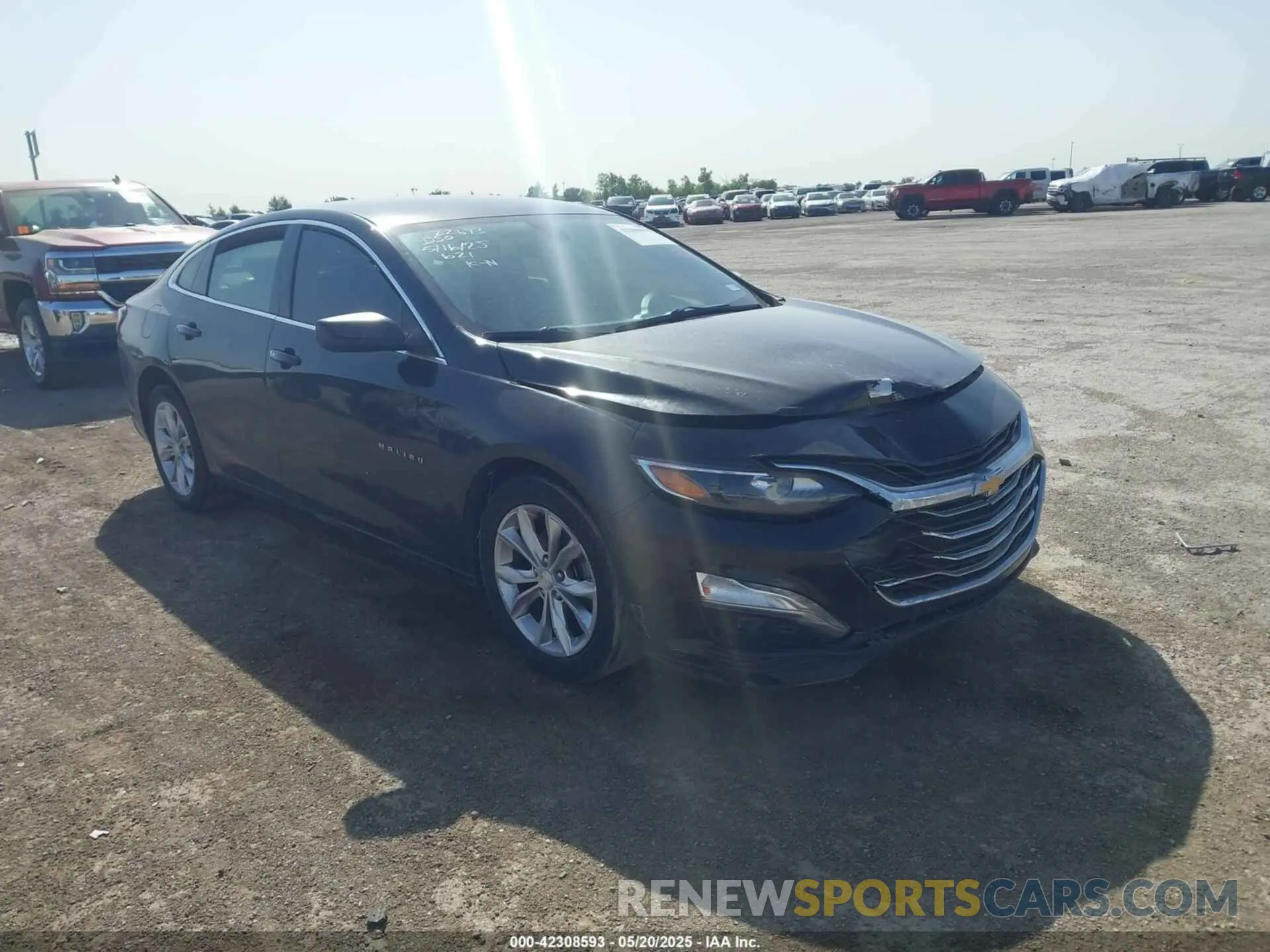1 Photograph of a damaged car 1G1ZD5ST7KF155668 CHEVROLET MALIBU 2019