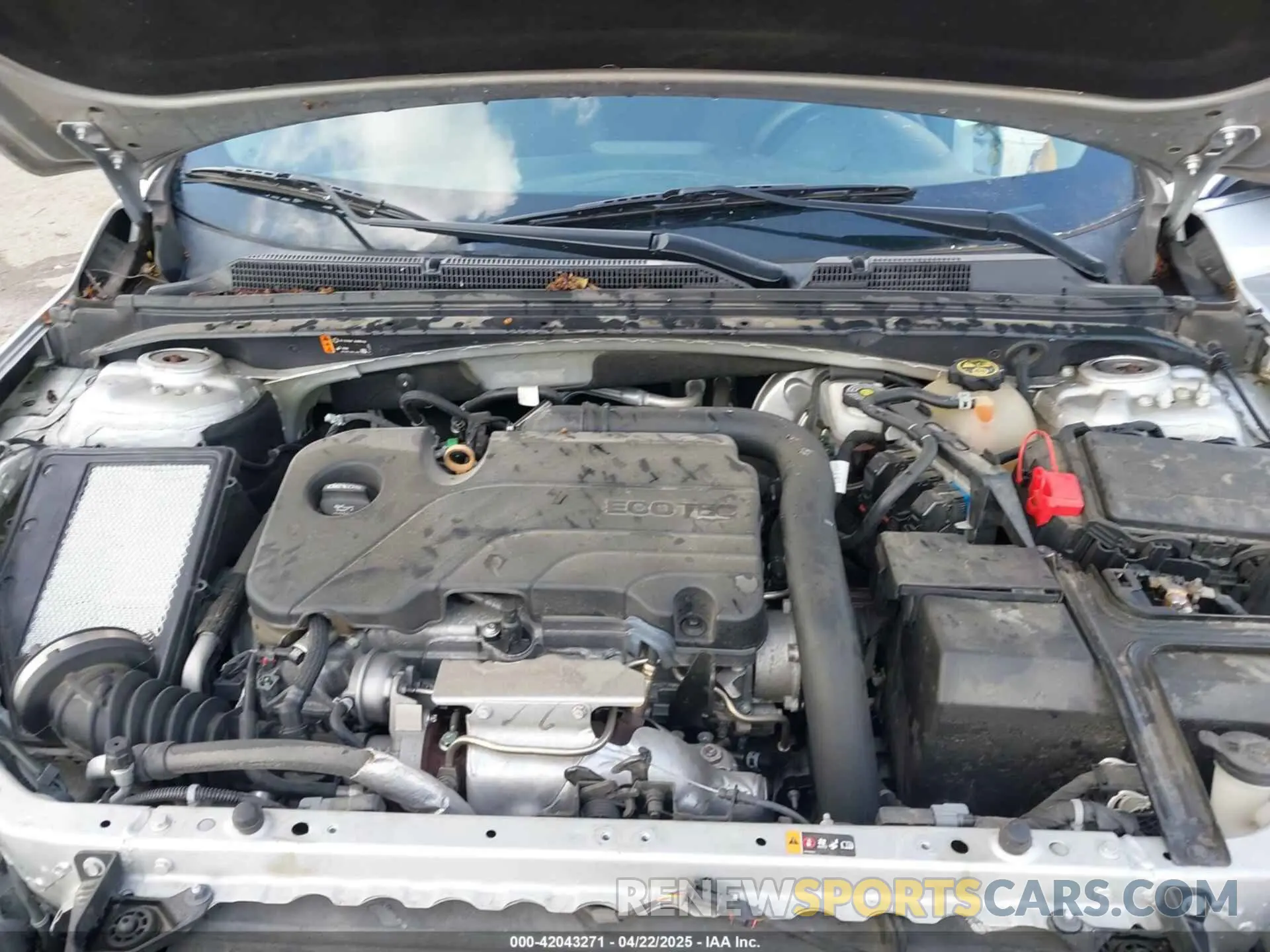10 Photograph of a damaged car 1G1ZD5ST7KF157212 CHEVROLET MALIBU 2019