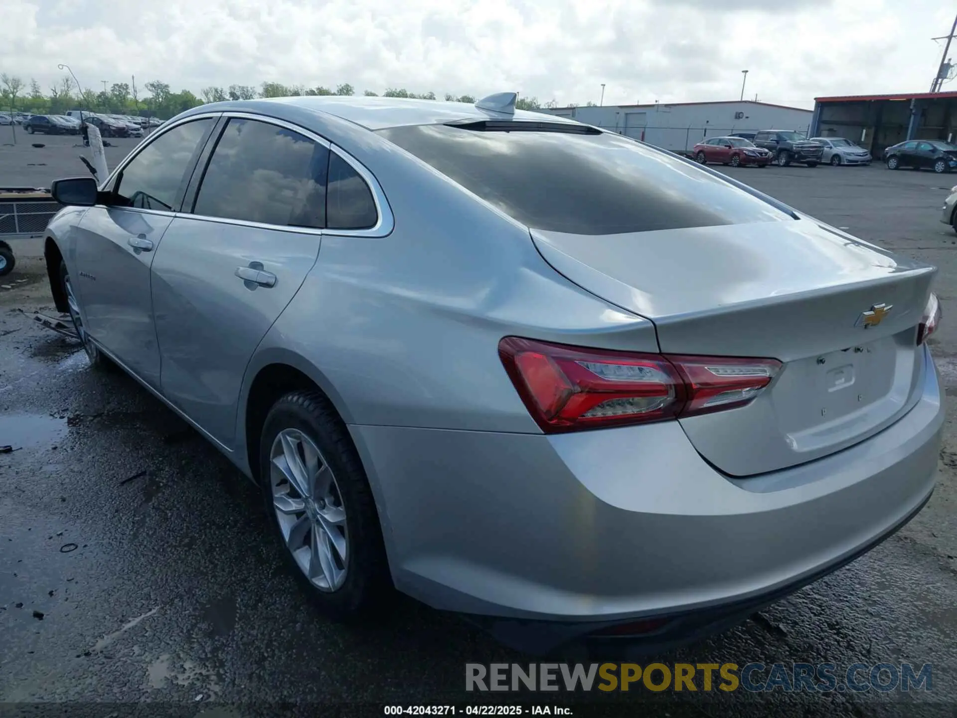 3 Photograph of a damaged car 1G1ZD5ST7KF157212 CHEVROLET MALIBU 2019
