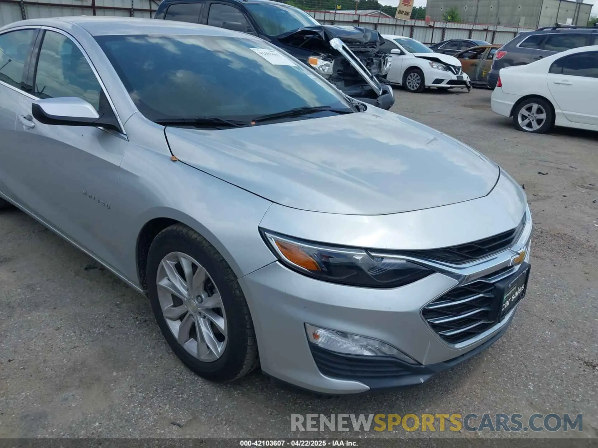 1 Photograph of a damaged car 1G1ZD5ST7KF217148 CHEVROLET MALIBU 2019