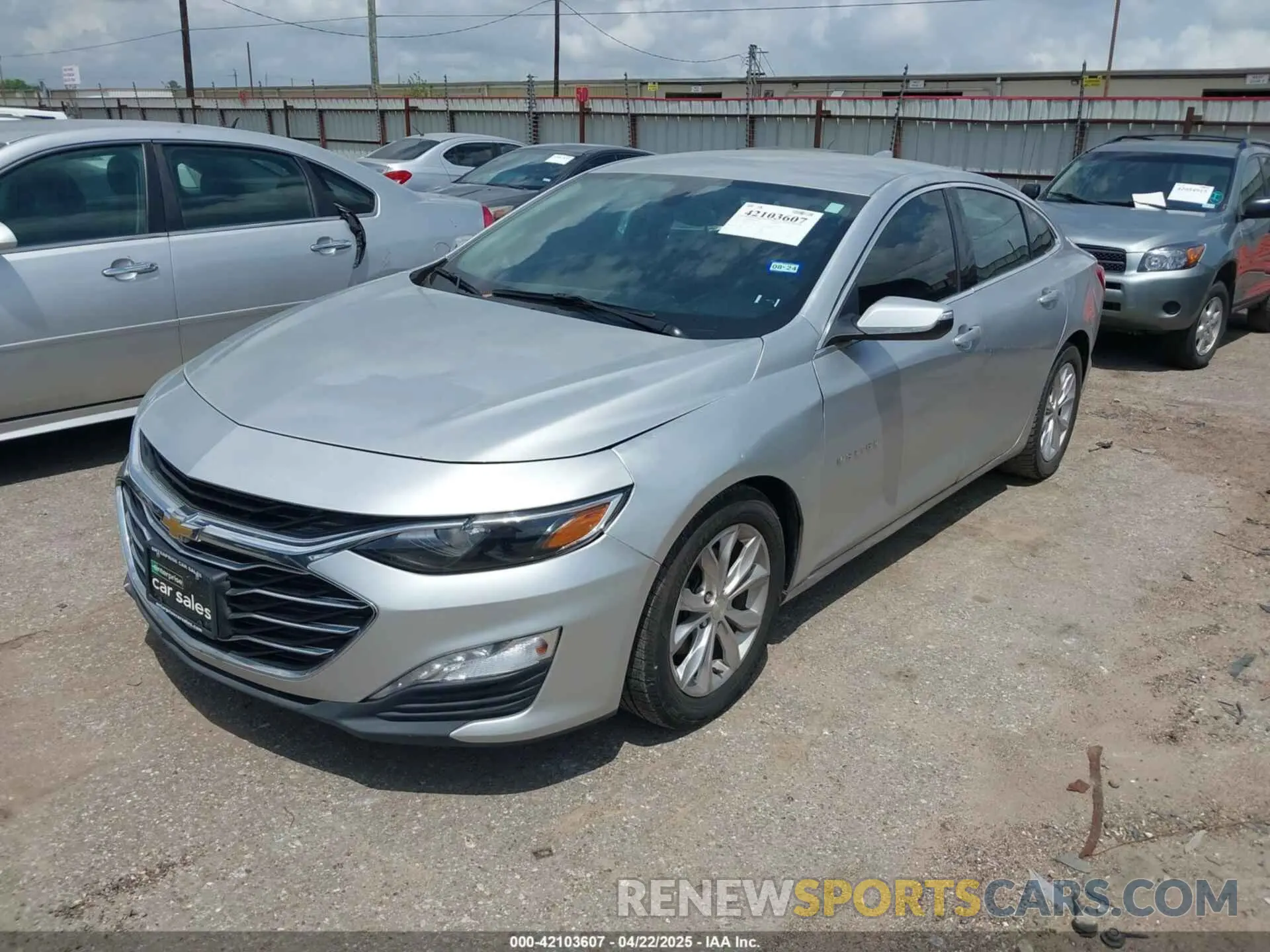 2 Photograph of a damaged car 1G1ZD5ST7KF217148 CHEVROLET MALIBU 2019