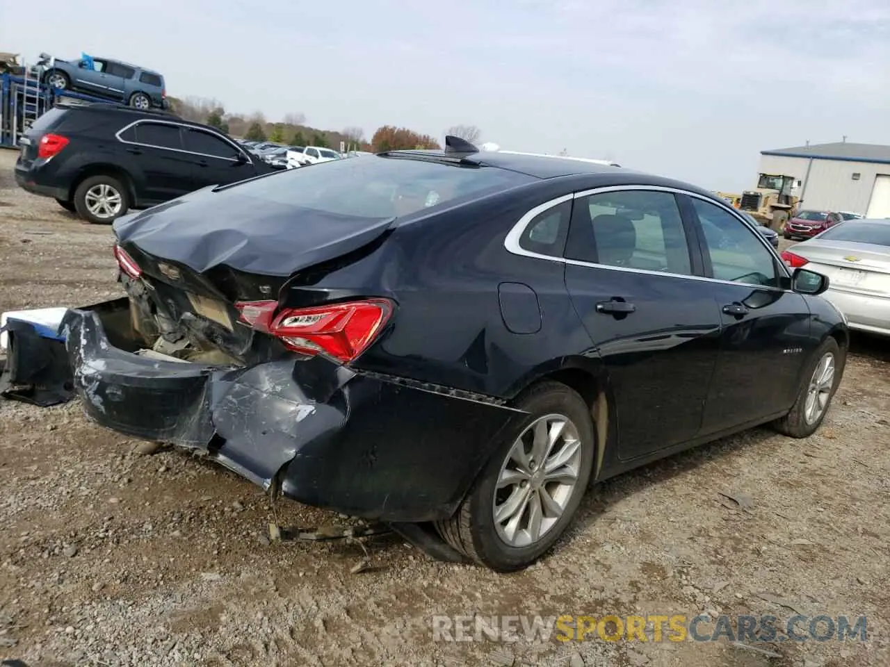 3 Photograph of a damaged car 1G1ZD5ST8KF157185 CHEVROLET MALIBU 2019