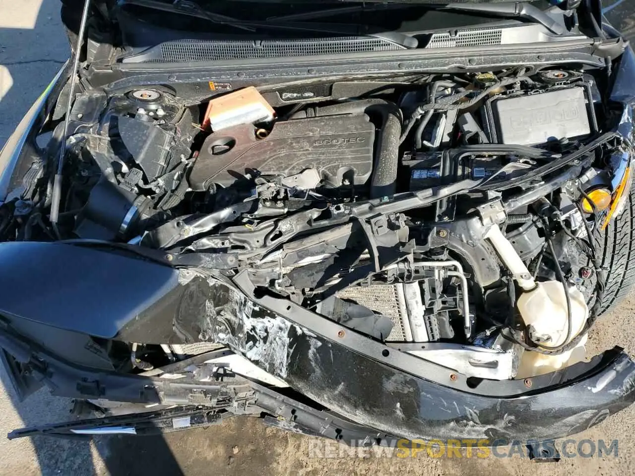 11 Photograph of a damaged car 1G1ZD5ST8KF161396 CHEVROLET MALIBU 2019