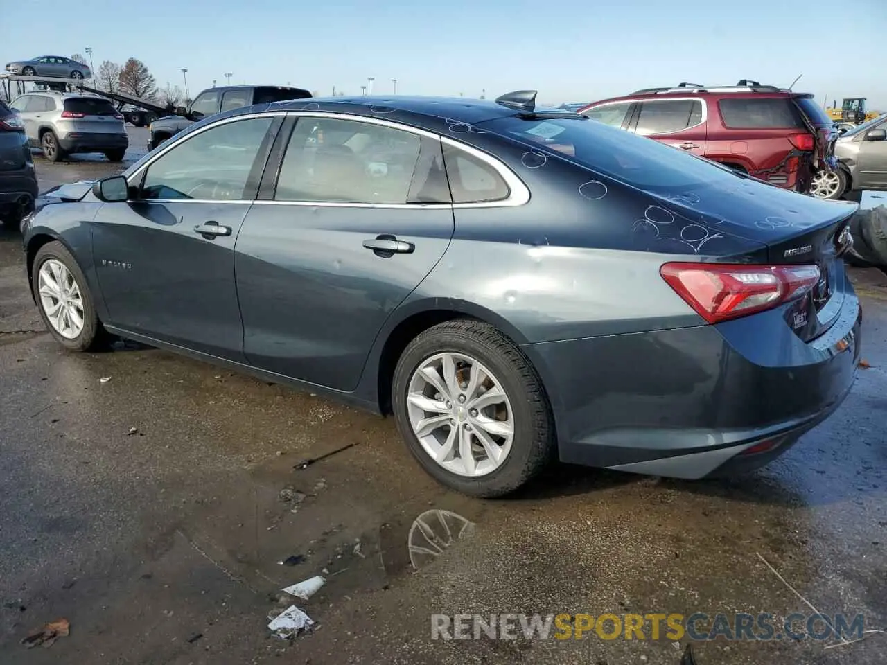 2 Photograph of a damaged car 1G1ZD5ST8KF163245 CHEVROLET MALIBU 2019