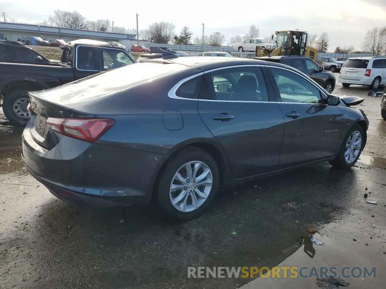 3 Photograph of a damaged car 1G1ZD5ST8KF163245 CHEVROLET MALIBU 2019