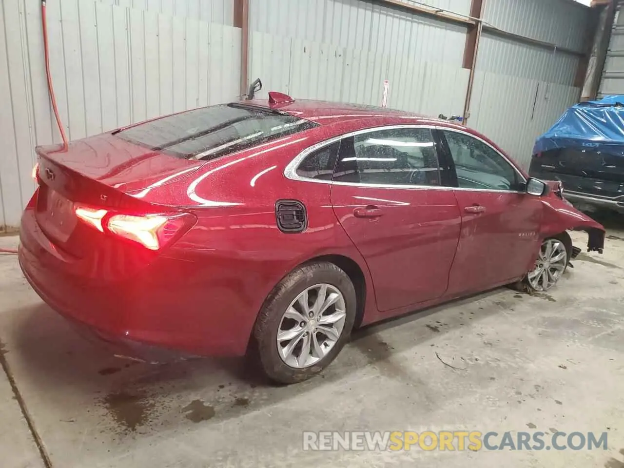 3 Photograph of a damaged car 1G1ZD5ST9KF113714 CHEVROLET MALIBU 2019