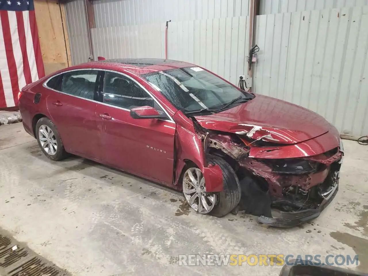 4 Photograph of a damaged car 1G1ZD5ST9KF113714 CHEVROLET MALIBU 2019