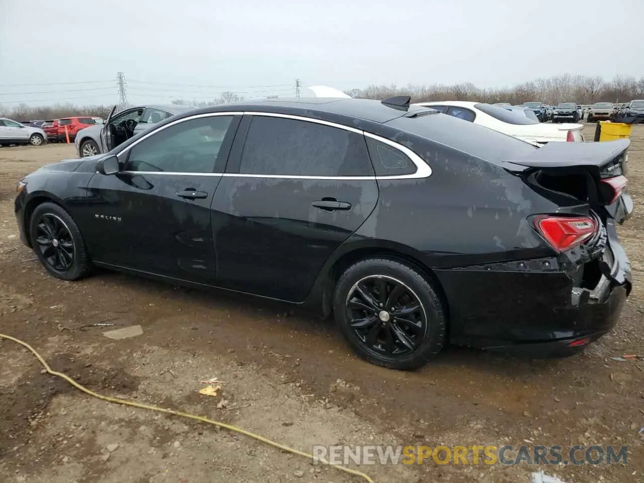 2 Photograph of a damaged car 1G1ZD5ST9KF148060 CHEVROLET MALIBU 2019