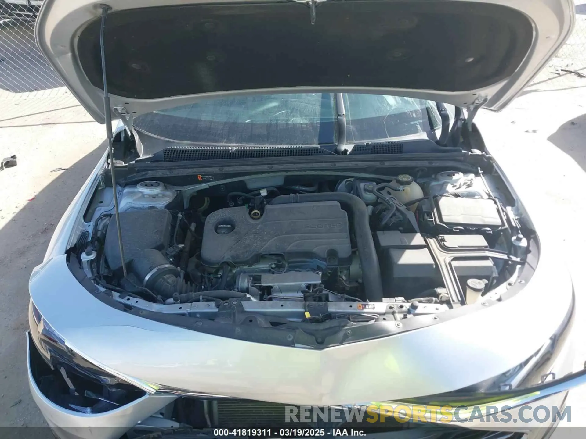 10 Photograph of a damaged car 1G1ZD5ST9KF160886 CHEVROLET MALIBU 2019