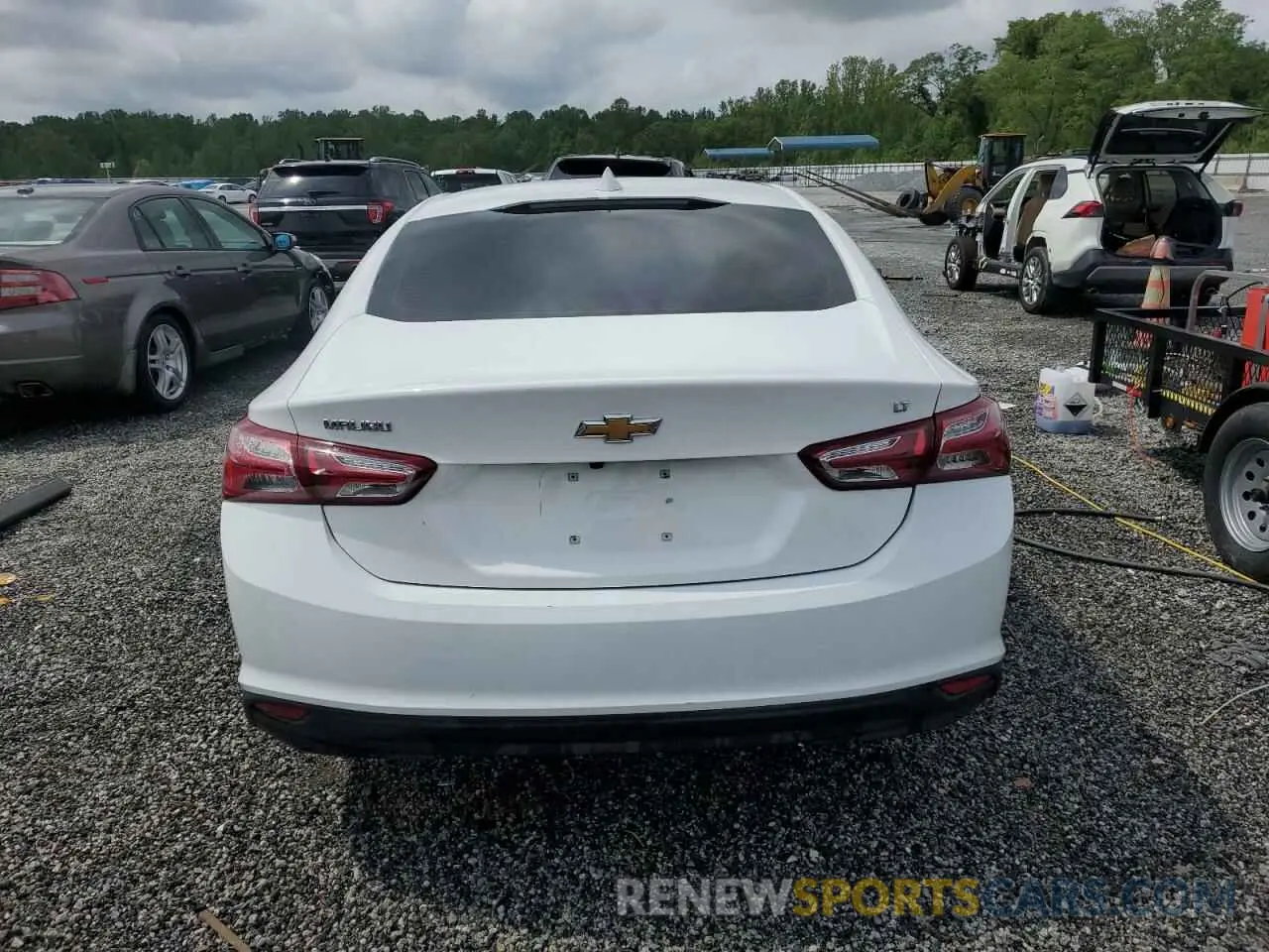 6 Photograph of a damaged car 1G1ZD5ST9KF165148 CHEVROLET MALIBU 2019