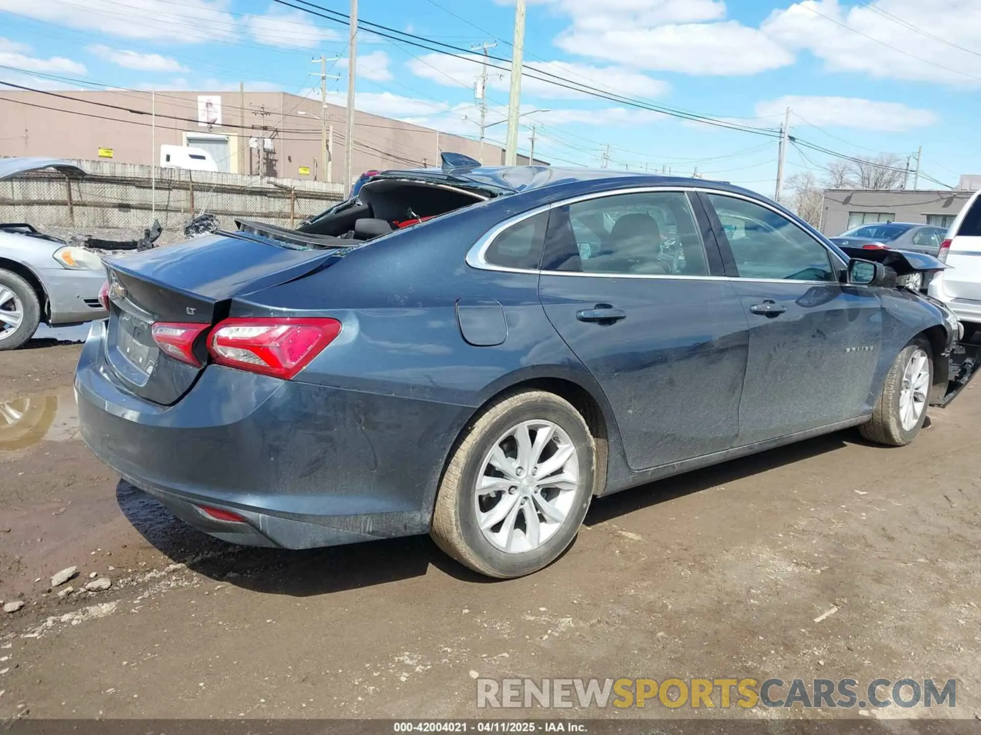4 Фотография поврежденного автомобиля 1G1ZD5ST9KF165795 CHEVROLET MALIBU 2019