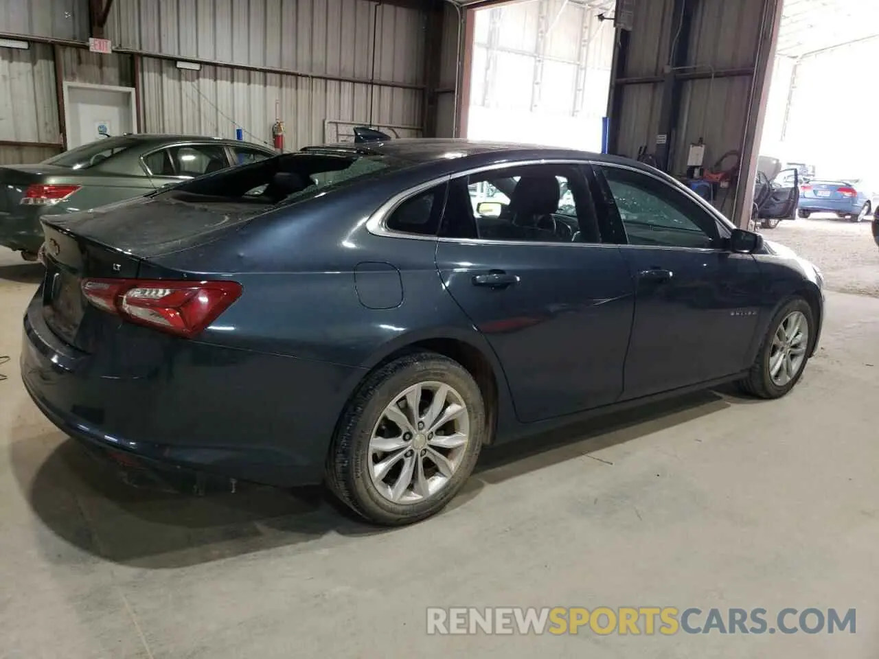 3 Photograph of a damaged car 1G1ZD5ST9KF176540 CHEVROLET MALIBU 2019