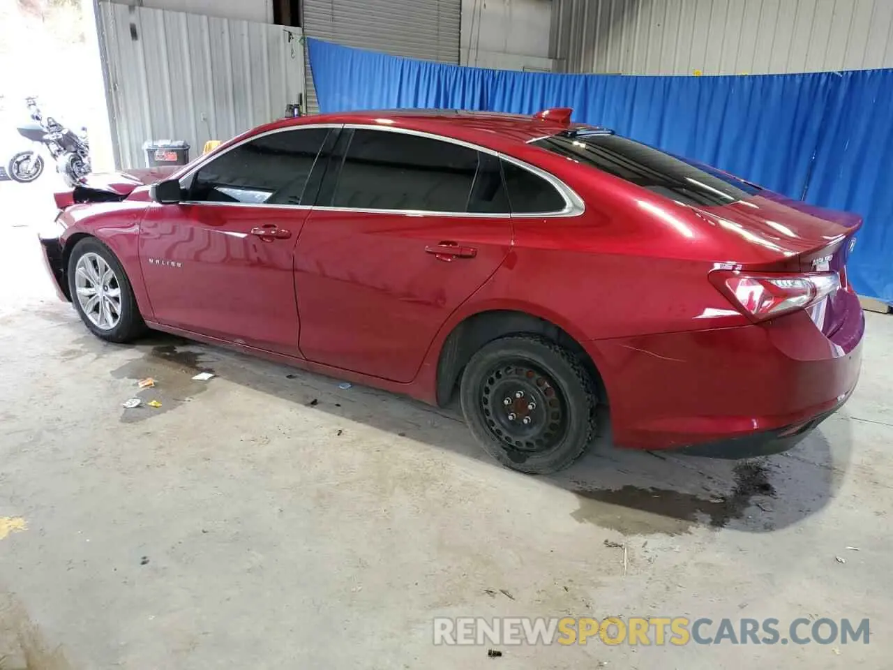 2 Photograph of a damaged car 1G1ZD5ST9KF206426 CHEVROLET MALIBU 2019